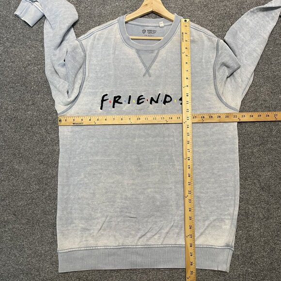 Friends Warner Bros Studio Tour Lightweight Sweatshirt Sky Blue M - Picture 8 of 8